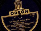 ODEON-TANZ-ORCH(=DAJOS BÉLA) Ich fahr mit meiner Klara in die Sahara -Kult-S7145
