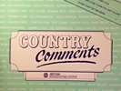 RADIO SHOW: COUNTRY COMMENTS 10/5/87 FORRESTER SISTERS, TANYA TUCKER,GENE WATSON