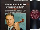 HENRYK SZERYNG:Kreisler Recital:Mercury SR 90348:Dk Maroon:Autographed:NM/NM-