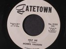 MORRIS VAUGHN: Help Me / Just One Look 45 (Crossover Sweet Soul) Soul
