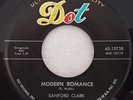 Sanford Clark - Dot 15738 - 1958 - 45 RPM Record - Vinyl - MBH
