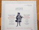 EDUARD MELKUS TARTINI NARDINI VIOLIN CONCERTOS ARCHIV LP GATEFOLD 198370 GERMANY