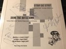 Punk Stray Cats signed by all of the band Very rare