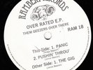 THEM GEEZERS OVER THERE  1981 *OVER RATED EP* 1981 PUNK  PANIC/ THE GIG +1*  EX+