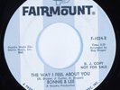Northern Soul 45 BONNIE & LEE The Way I Feel About You FAIRMOUNT HEAR promo