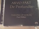 Arvo Part - Arvo Pärt: De Profundis SACD