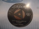 BOBBY FREEMAN BETTY LOU GOT A NEW PAIR OF SHOES 1958LONDON TRI 45-HL-J 8721 EX