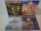 IRON MAIDEN . 4 LP . Piece Of Mind . Powerslave . Live After Death . Seventh Son