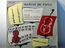 GENDRE RAMPAL LANCELOT / DE FALLA / ORIG DUCRETET THOMSON 10