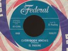 EL PAULING & ROYALTONES 1961 Federal 45 Now Baby Don't Do It  / NMint