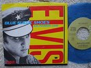 Elvis Presley - Blue Suede Shoes - DEMO / PROMO - USA Blue VINYL 45 + PS