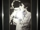 Signed & Framed Liam Gallagher Autograph Photo Oasis Beady Eye