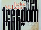 JACKIE MCLEAN “Let Freedom Ring” Blue Note 4106, “Van Gelder”, P , DG, Mono Viny