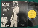 KOO KOO BROWN Live at Turf Info Turf Club LP PRIVATE 70s Comedy Comedian RARE NM