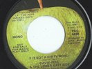DAVID PEEL -  F Is Not A Dirty Word  -  APPLE    -  7