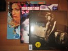 MADONNA LIKE A VIRGIN & RAY OF LIGHT COLOUR VINYL LP'S SAINSBURY & GIRLIE SHOW