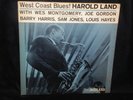 HAROLD LAND WEST COAST BLUES JAZZLAND JLP-20 NICE VG+