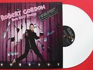 ROBERT GORDON Rock Billy Boogie / EX White Vinyl Promo Press / Hype Sticker