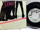 The ZEROS Wild Weekend / Beat Your Heart Out BOMP Promo LABEL  picture sleeve