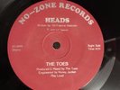 THE TOES Heads b/w Anyway '79 ORIG NO-ZONE POWER POP 7