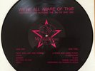 SISTERS OF MERCY WE'RE ALL AWAKE OF THAT LIVE IN ROME MAY 1985 PICTURE DISC LP