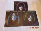 KISS VINYLE SOLO ALBUMS PAUL STANLEY PETER CRISS ACE FREHLEY ORIGINAL LP'S