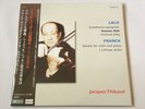 Jacques Thibaud Lalo: Symphonie espagnole Franck: Sonata Studio tahra 2LP JAPAN