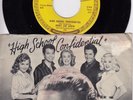 Jerry Lee Lewis PICTURE SLEEVE 45 High School Confidential SUN 296 VG+/EX