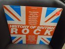 History of British Rock [Small Faces Jimmy Page] LP 1982 EX blue Colored vinyl