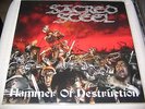 SACRED STEEL HAMMER OF DESTRUCTION GATEFOLD LP MANOWAR SANCTUARY OMEN 