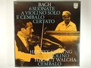SZERYNG, WALCHA Bach Sonatas for Solo Violin PHILIPS 2 LPs STEREO SEALED