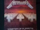 Metallica 3 Lp's Master of Puppets 1986, Ride the Lightning 1984, Black album