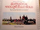 PIERRE FOURNIER Bach SUITE FOR CELLO Nr. 1 & 2 NM- STEREO ORIG Germany ARCHIV LP