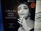 SAX 2293 *BLUE/SILVER* MARIA CALLAS* PORTRAYS *VERDI HEROINES* RESCIGNO* NM
