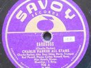 CHARLIE PARKER with MILES DAVIS BARBADOS-PARKER's MOOD 78 rpm SAVOY