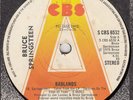 70s Rare BRUCE SPRINGSTEEN badlands UK Demo Promo DJ Copy 7