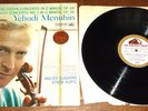 YEHUDI MENUHIN MENDELSSOHN BRUCH HMV GOLD RIM NIPPER STEREO ASD 334 LP