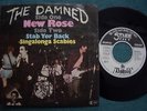DAMNED 'New Rose' german 1st press 1977 PUNK # SEX PISTOLS/STRANGLERS/CLASH