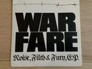 Vintage 1984 WARFARE Noise, Filth & Fury 7