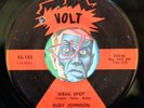 HEAR Ruby Johnson 45 Weak Spot/I'll Run Your Hurt Volt 133 EX northern soul R&B