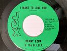 Denny Ezba & The BFBA: I Want To Love You / Cleo's Back Jox 45 Texas Garage VG+