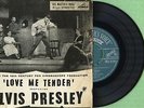 ELVIS PRESLEY / Love Me Tender HIS MASTER'S 7EG8199 Press England 1957 EP VG
