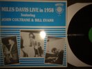 LP Vinyl MILES DAVIS ft. JOHN COLTRANE BILL EVANS live NY Erstausgabe 1990 Jazz