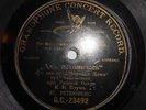 RARE GRAMOPHONE CONCERT RECORD, P. TCHAIKOVSKY, SOPRANO - CLARA I. BRUN, 1905