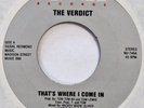 THE VERDICT That’s Where I Come In NUANCE 45 modern soul boogie NM HEAR mp3