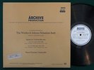 FOURNIER Bach: Cello Suites No.3 & 4 / ARCHIVE ARC 3187 DGG NM-