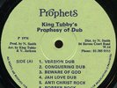 Prophets - King Tubby's Prophecy Of Dub UK Prophets LP Listen