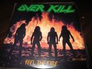 Overkill Feel The Fire Sealed LP 1987 Caroline/Megaforce Carol 1386
