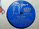 BILLIE HOLIDAY - Blue Moon / You Go To My Head 78 rpm disc (SWEDISH, A+++, RARE)