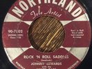 Johnny Edwards w/ The White Caps, Rock 'n Roll Saddles 45, RARE WI ROCKABILLY